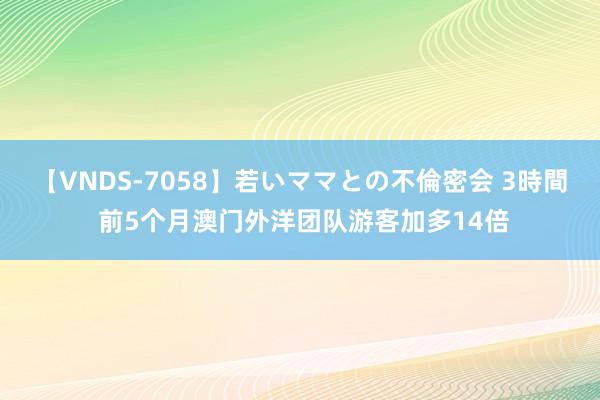 【VNDS-7058】若いママとの不倫密会 3時間 前5个月澳门外洋团队游客加多14倍