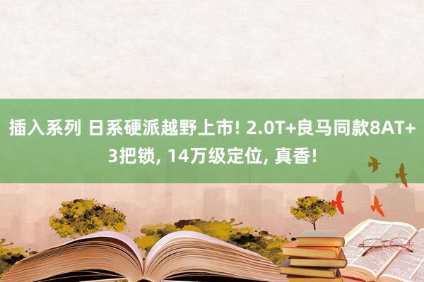 插入系列 日系硬派越野上市! 2.0T+良马同款8AT+3把锁， 14万级定位， 真香!